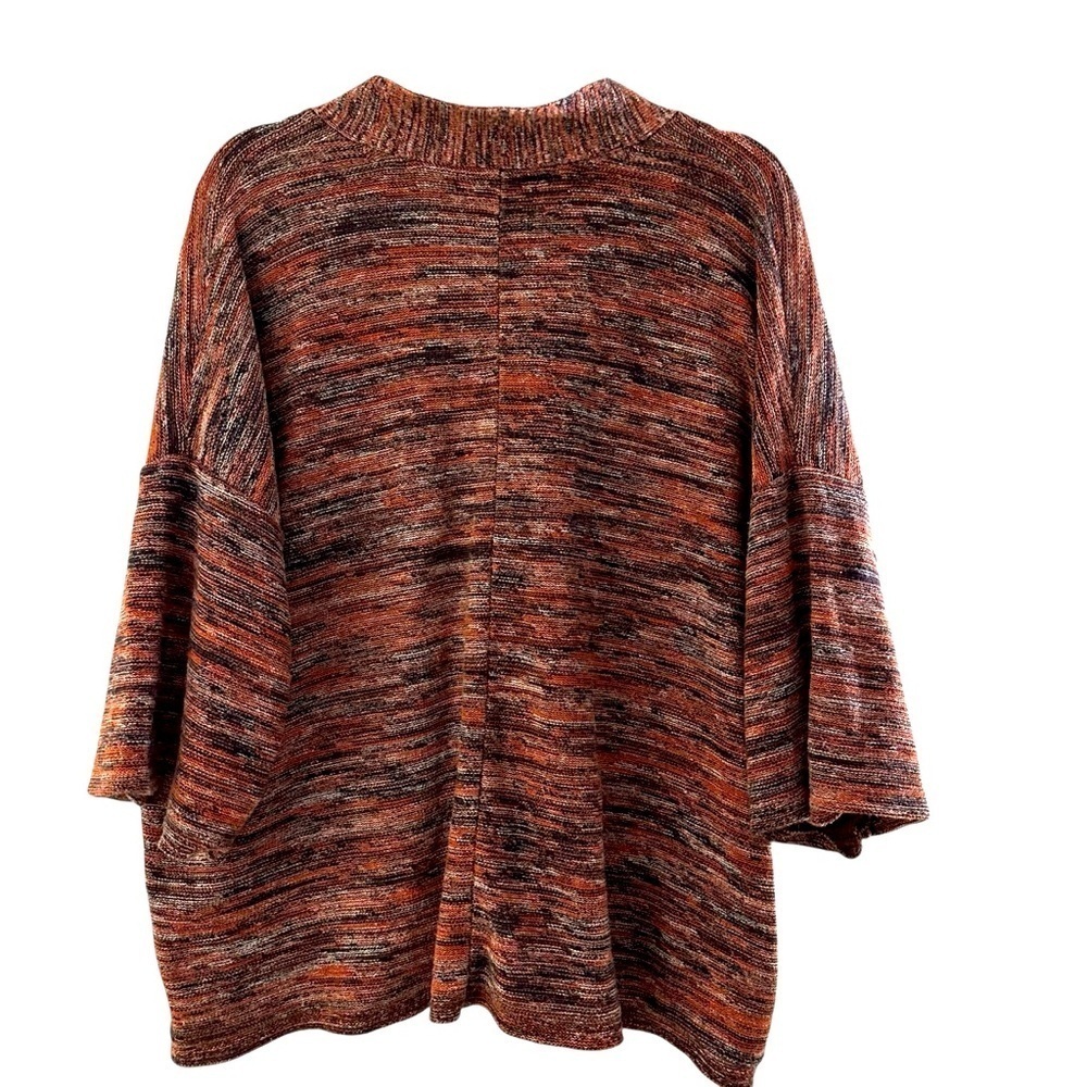 J. Jill knit striped pullover sweater slouchy relaxed coastal grandma boxy - Picture 3 of 9